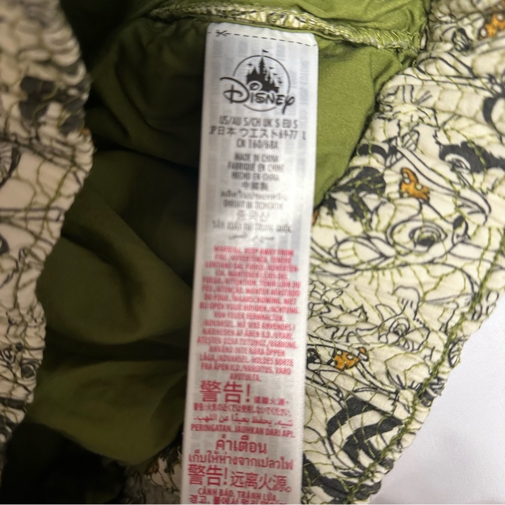 Disney bamby design Cream and Black Patterned Joggers - Picture 16 of 16